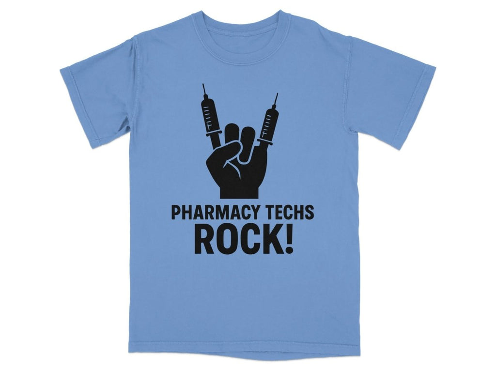 Pharmacy Techs Rock Tee - Adverse Reactions
