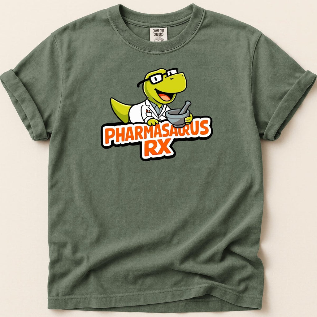 Pharmasaurus Rx Tee - Adverse Reactions