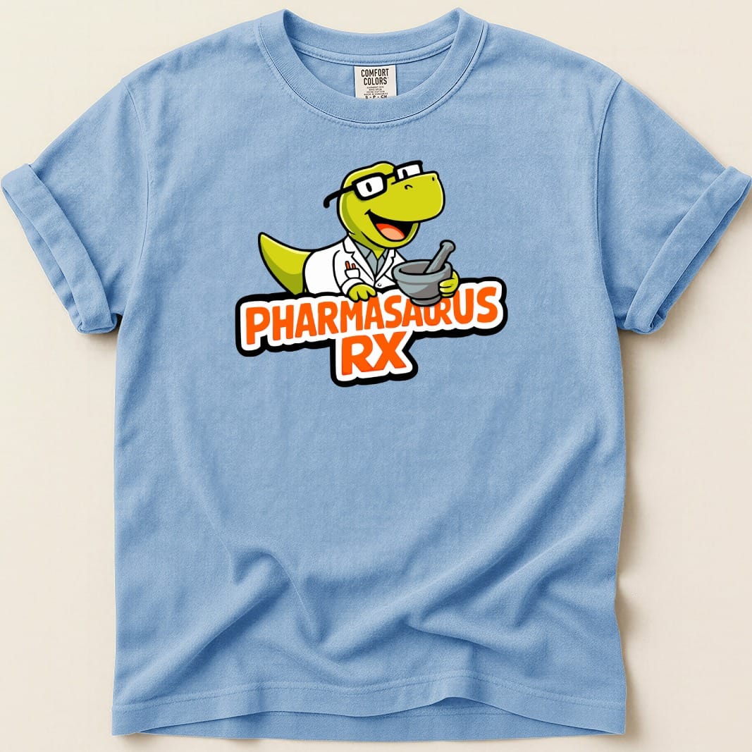 Pharmasaurus Rx Tee - Adverse Reactions