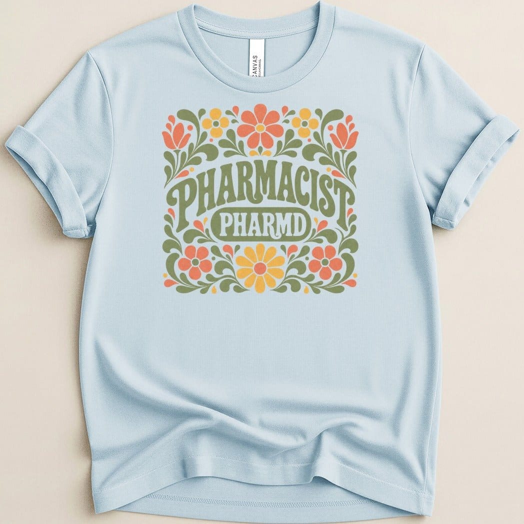 PharmD Flowers Tee - Adverse Reactions