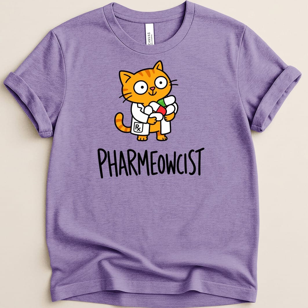 Pharmeowcist Tee - Adverse Reactions