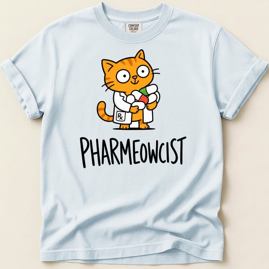 Pharmeowcist Tee - Adverse Reactions