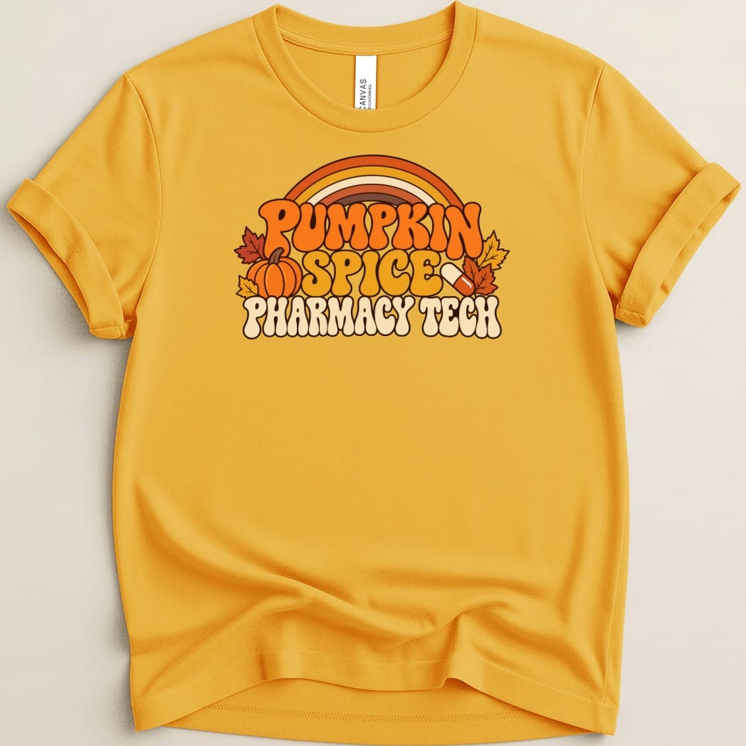 Pumpkin Spice Pharmacy Tech Tee - Adverse Reactions