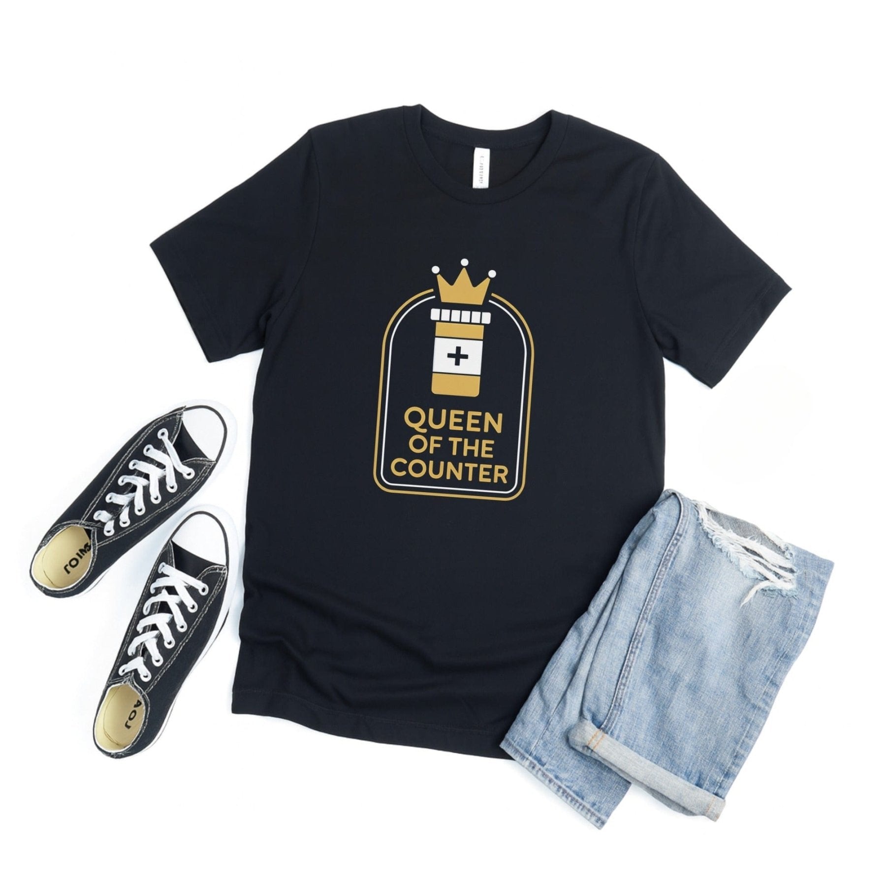 Queen of the Counter Tee - Adverse Reactions