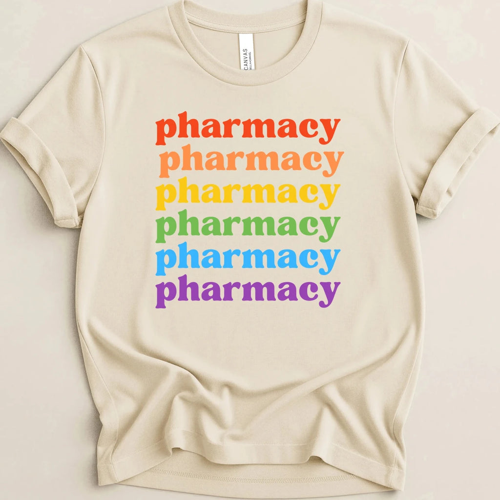 Rainbow Pharmacy Tee - Adverse Reactions
