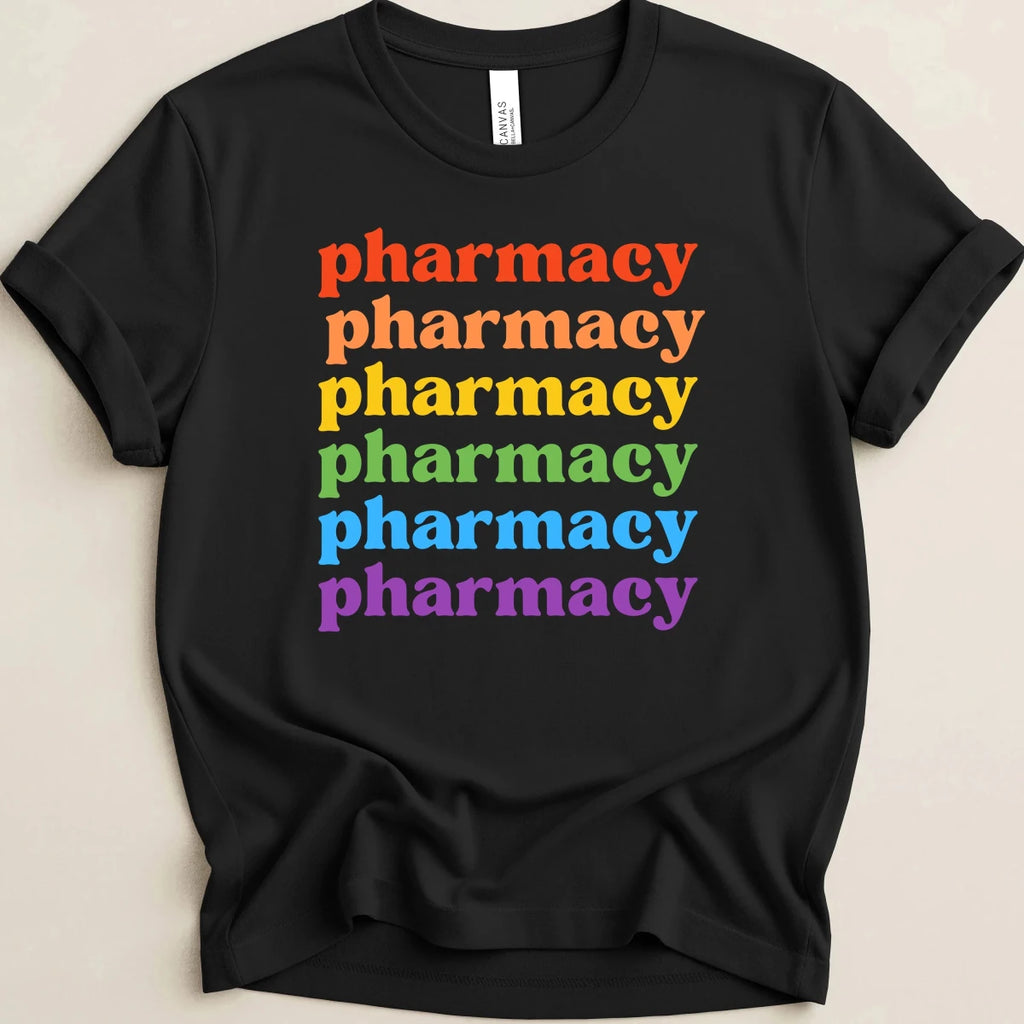 Rainbow Pharmacy Tee - Adverse Reactions