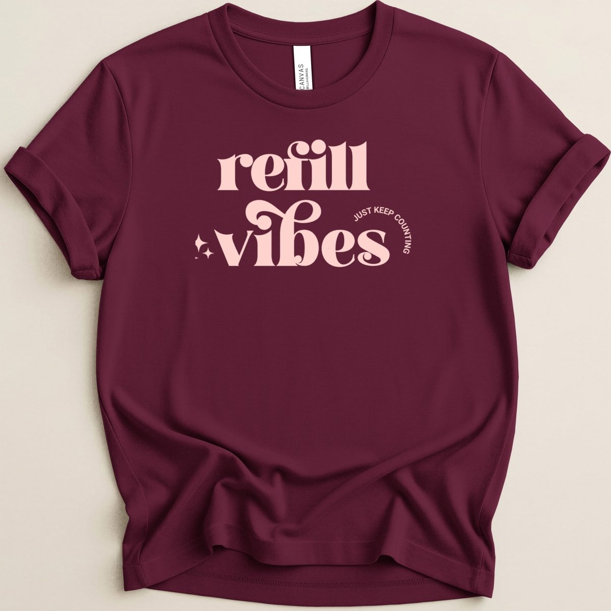 Refill Vibes Just Keep Counting Tee - Adverse Reactions