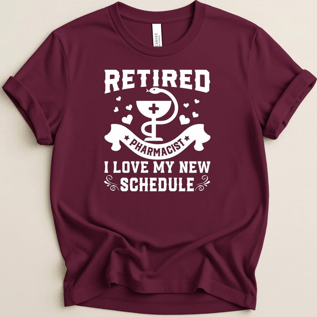 Retired Pharmacist Tee - Adverse Reactions