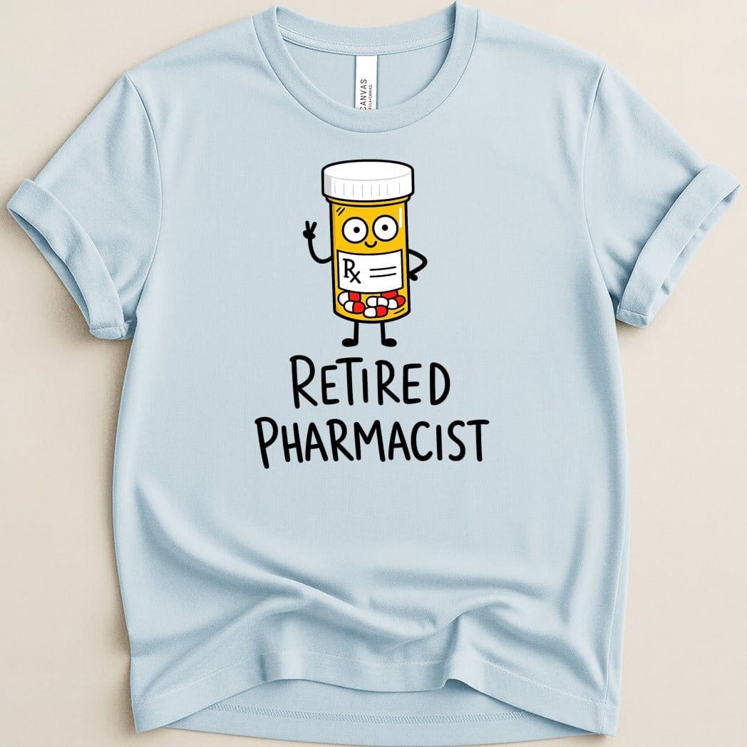 Retired Pharmacist Tee - Adverse Reactions