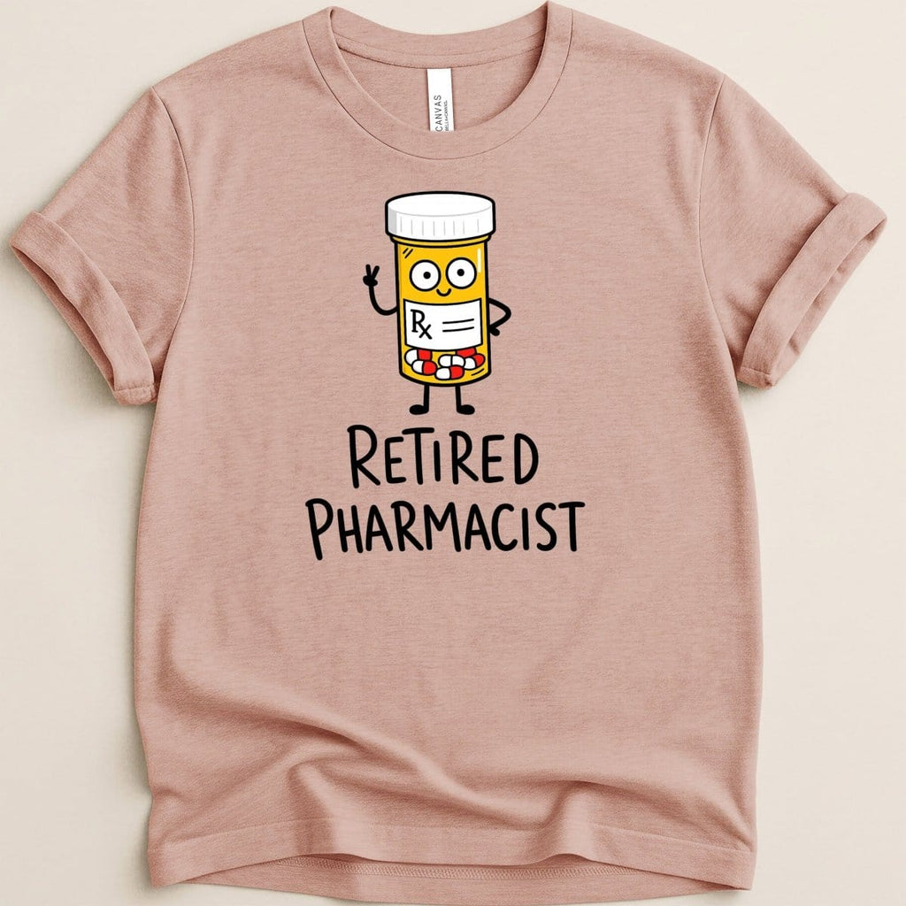 Retired Pharmacist Tee - Adverse Reactions
