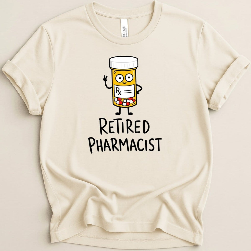 Retired Pharmacist Tee - Adverse Reactions