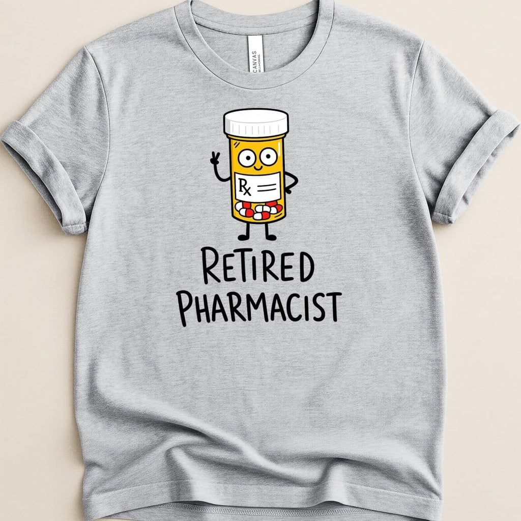 Retired Pharmacist Tee - Adverse Reactions