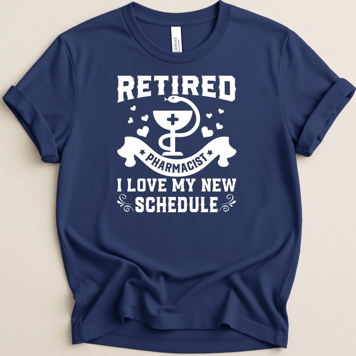 Retired Pharmacist Tee - Adverse Reactions
