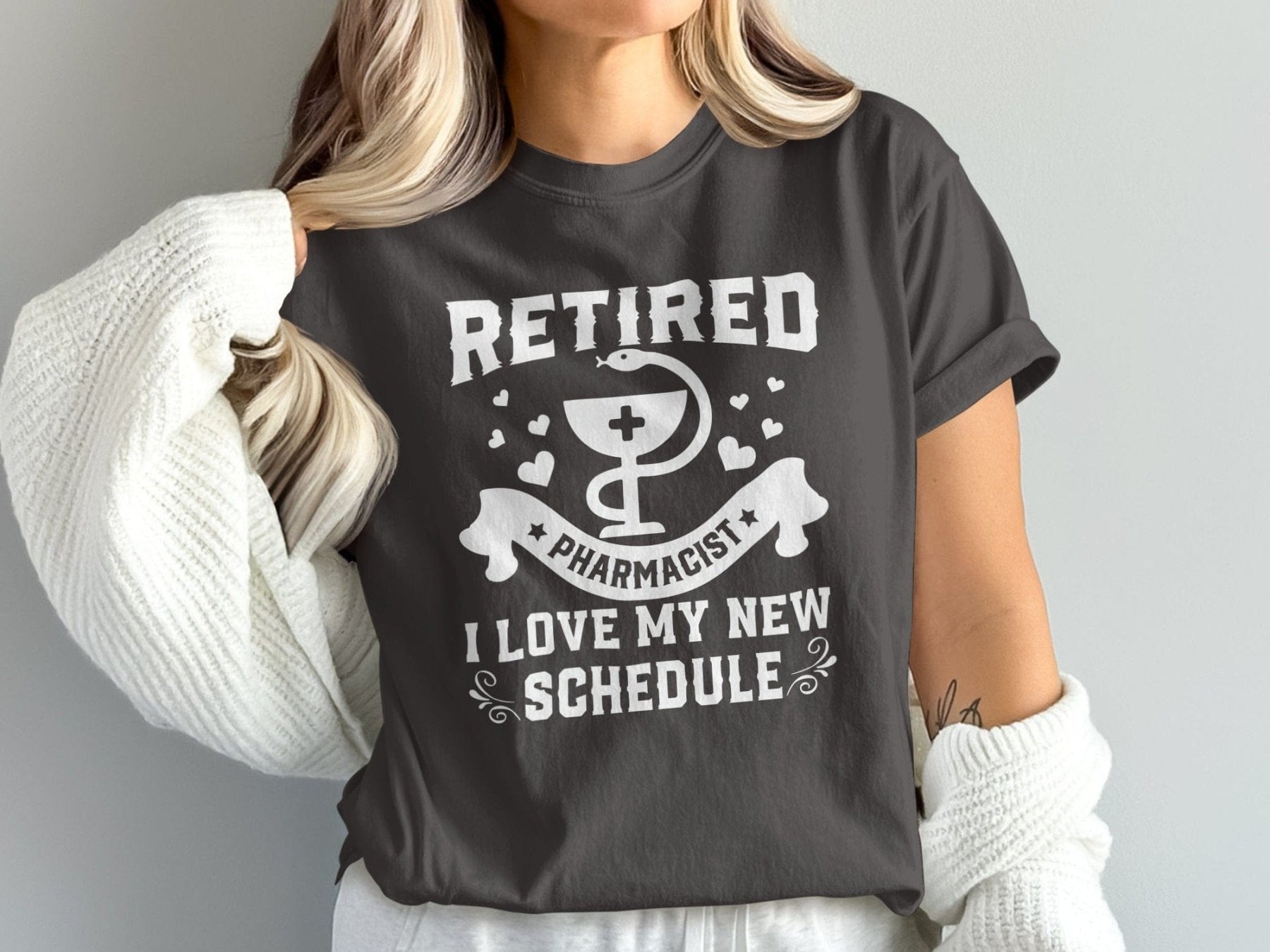 Retired Pharmacist Tee - Pharmacy Apparel for Pharmacists, Techs & Students