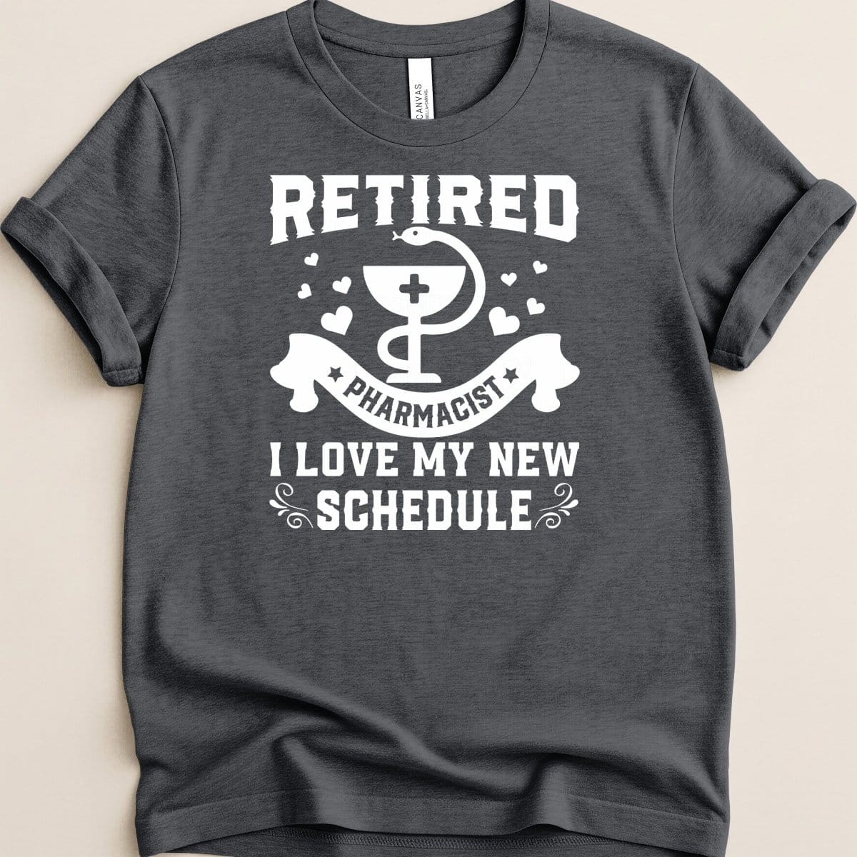 Retired Pharmacist Tee - Adverse Reactions