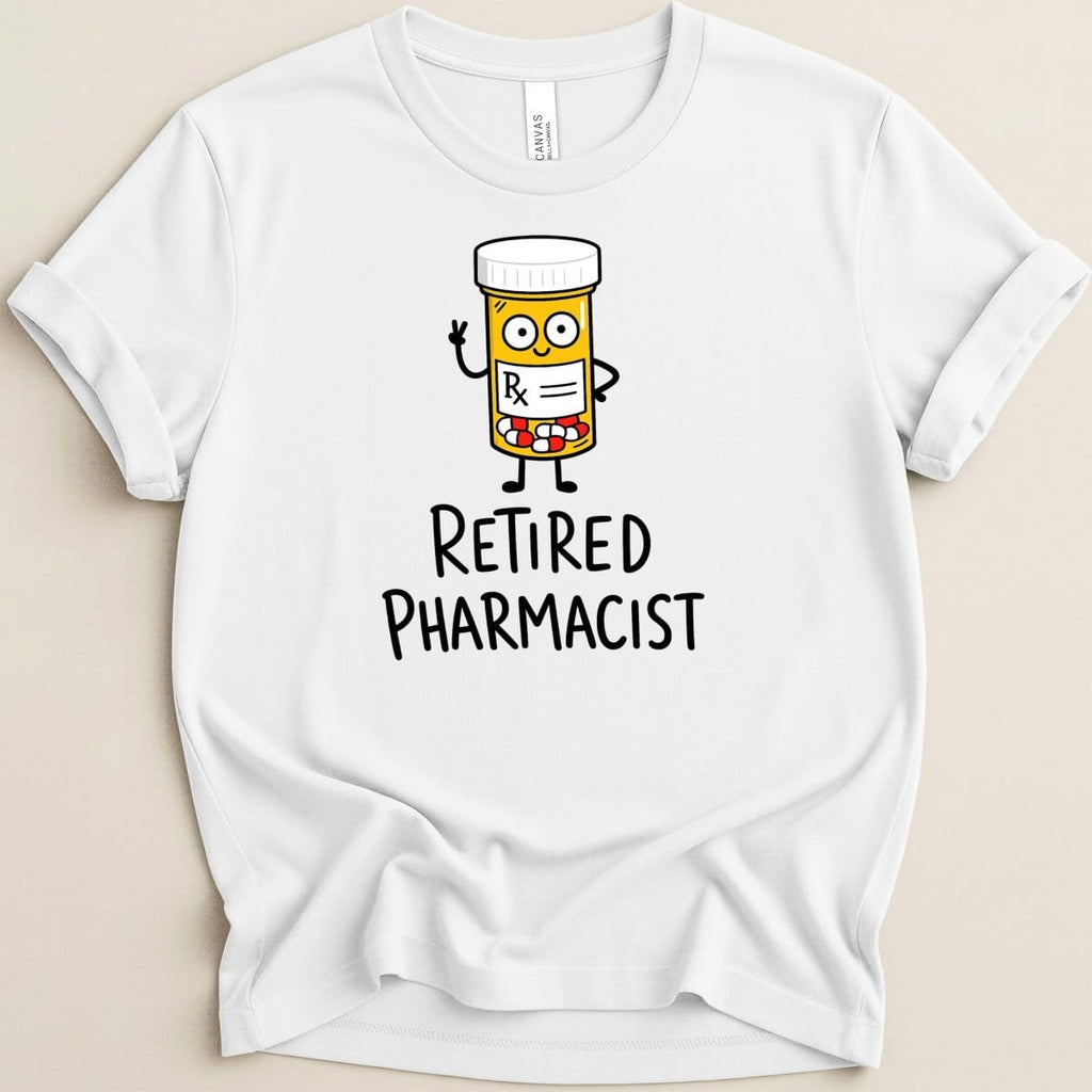 Retired Pharmacist Tee - Adverse Reactions