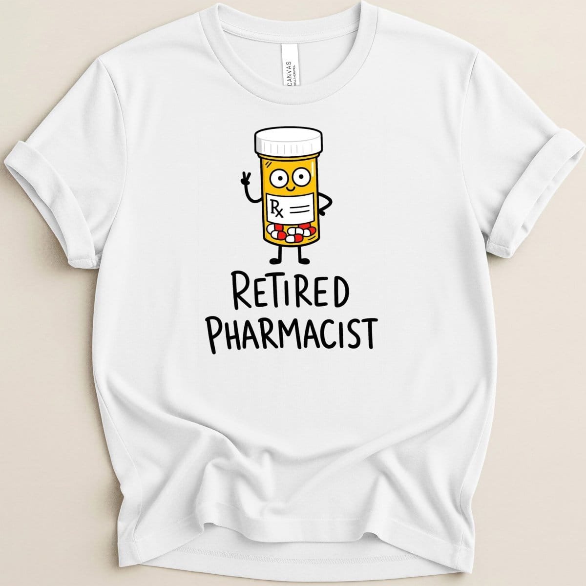 Retired Pharmacist Tee - Adverse Reactions