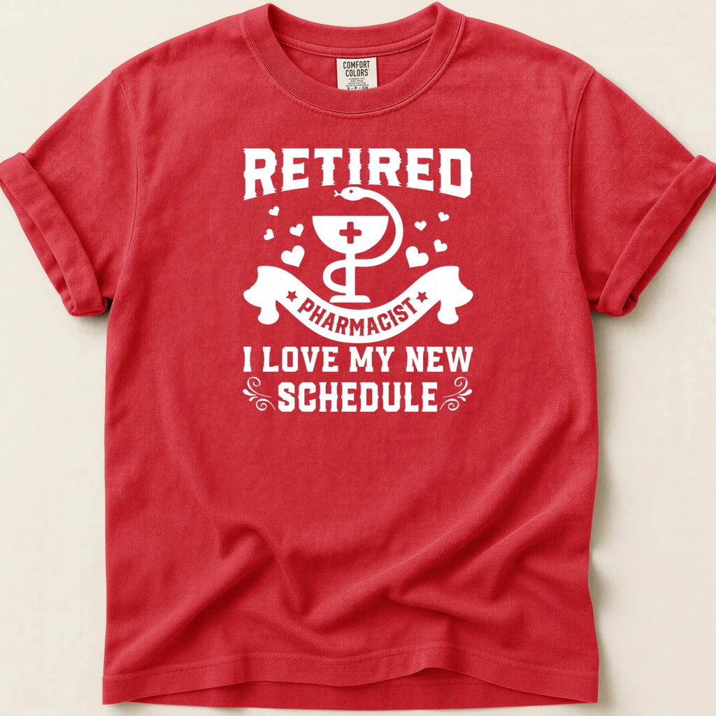 Retired Pharmacist Tee - Adverse Reactions