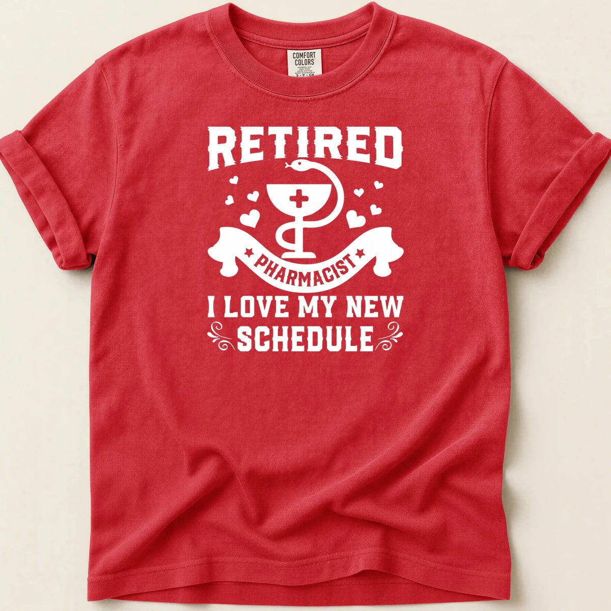Retired Pharmacist Tee - Adverse Reactions