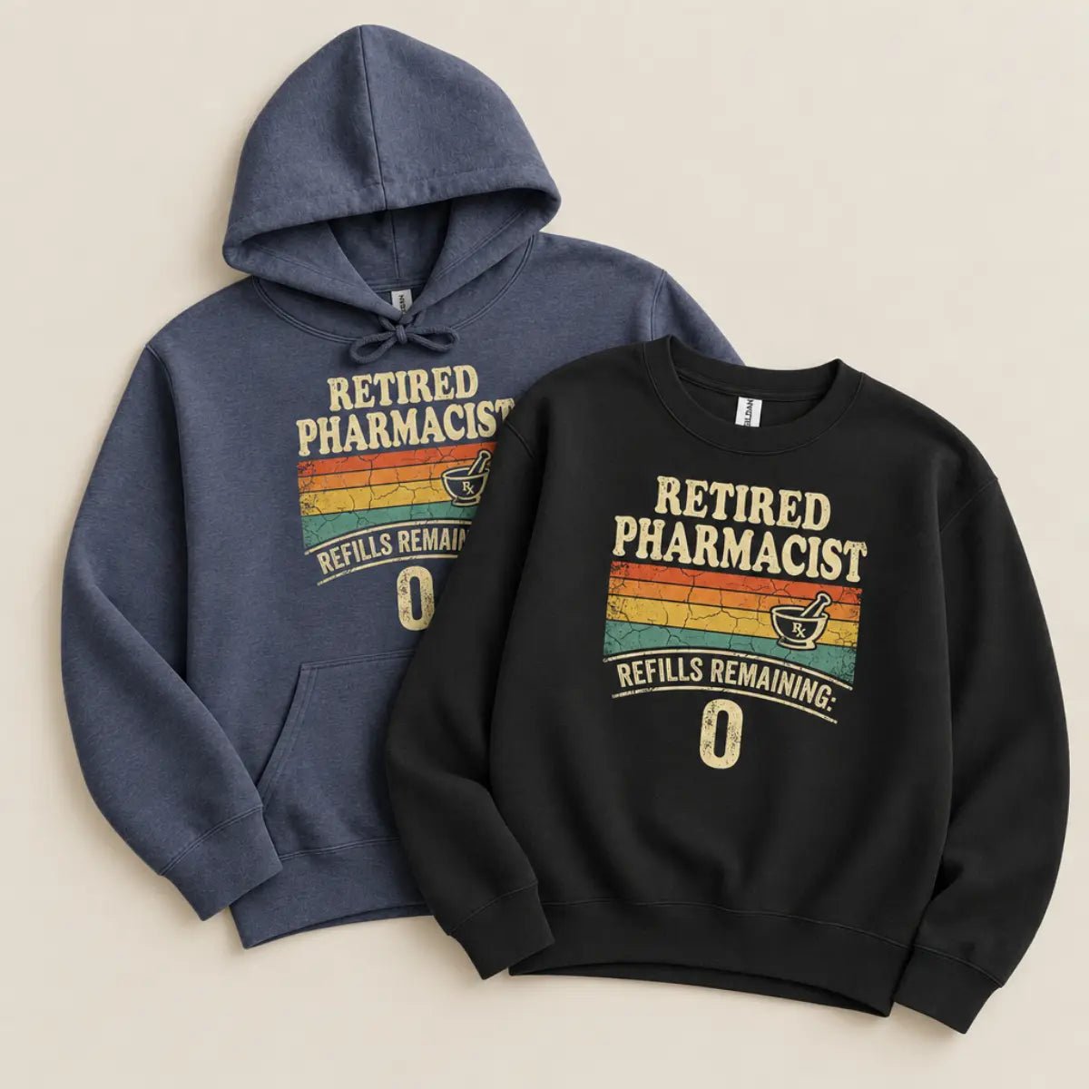 Retired with No Refills Sweatshirt & Hoodie - Adverse Reactions