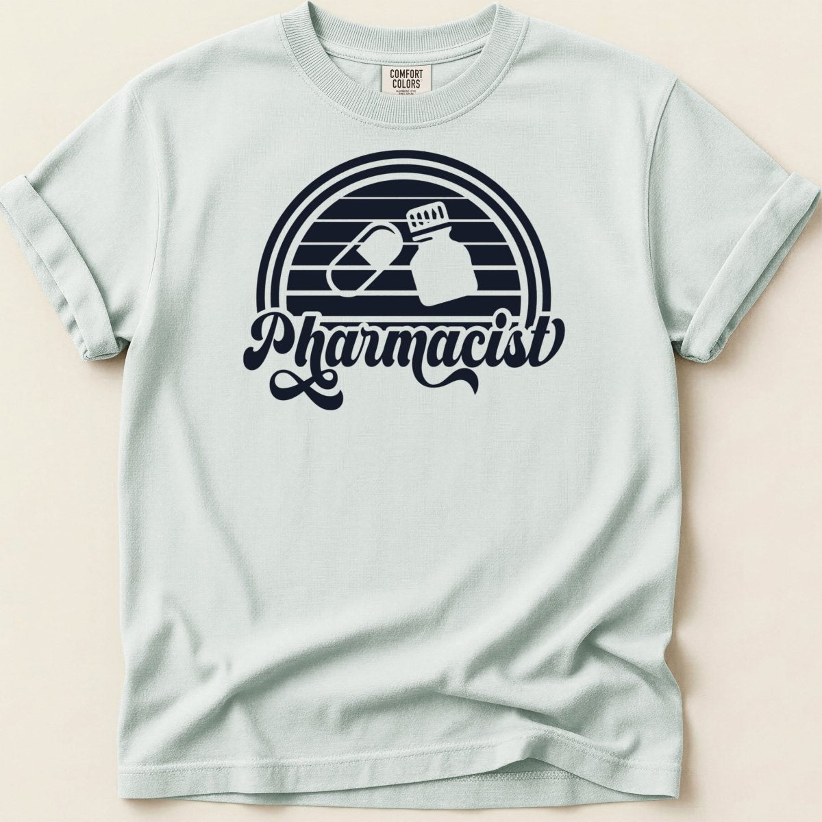 Retro Pharmacist Sunset Tee - Adverse Reactions