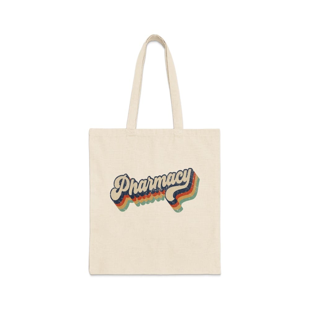 Retro Pharmacy Tote Bag - Adverse Reactions