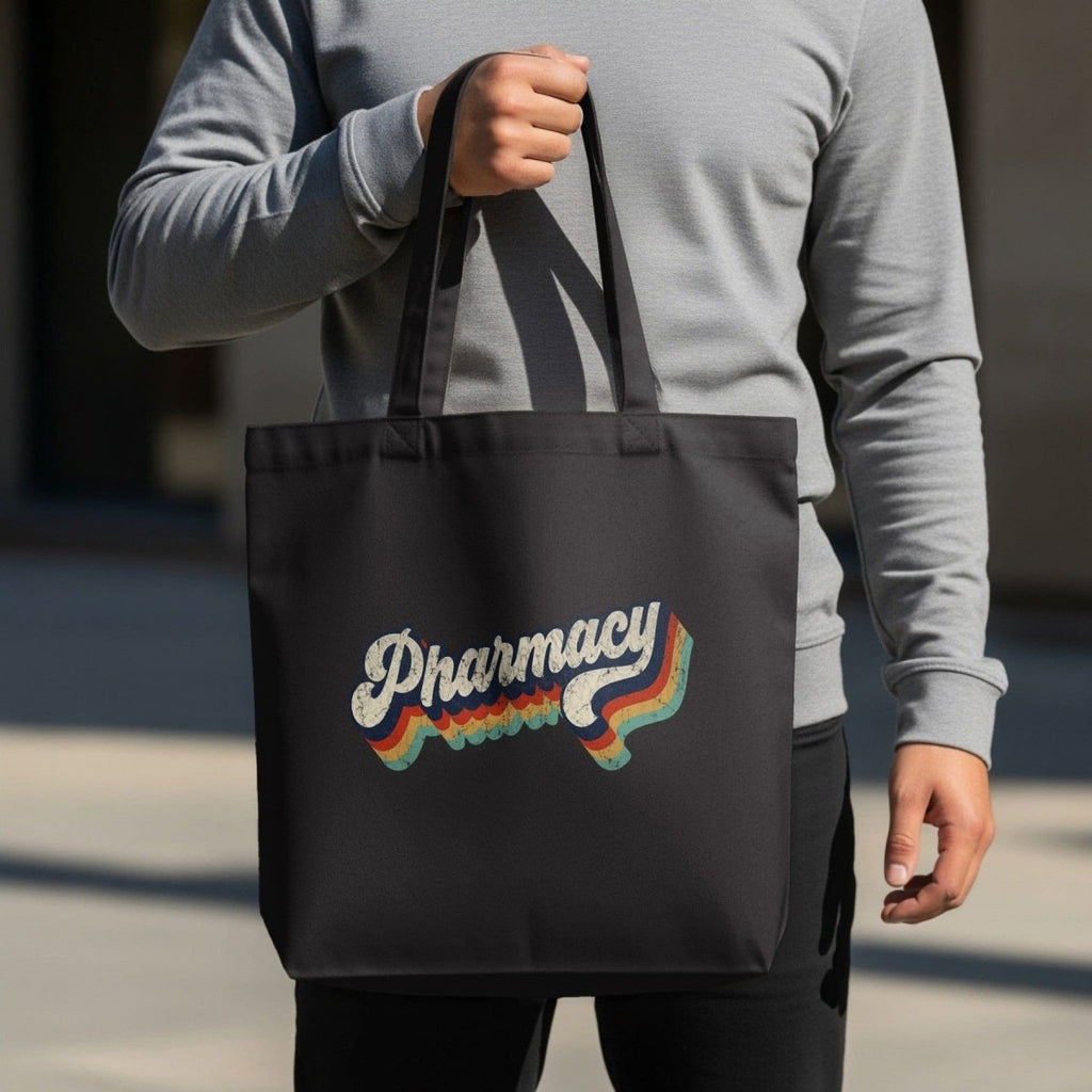 Retro Pharmacy Tote Bag - Adverse Reactions