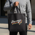 Retro Pharmacy Tote Bag - Adverse Reactions - Pharmacy Apparel for Pharmacists, Techs & Students