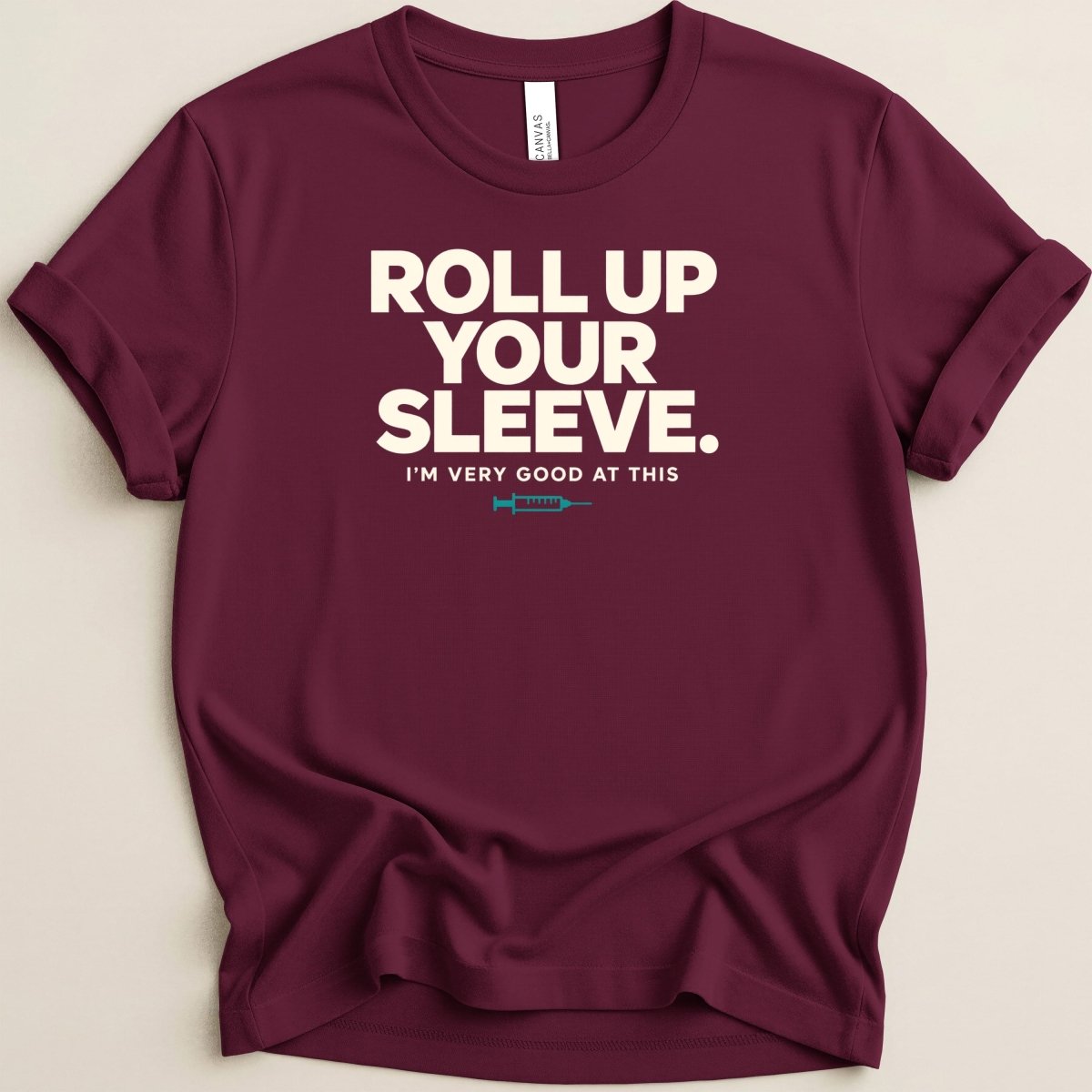 Roll Up Your Sleeve Tee - Adverse Reactions