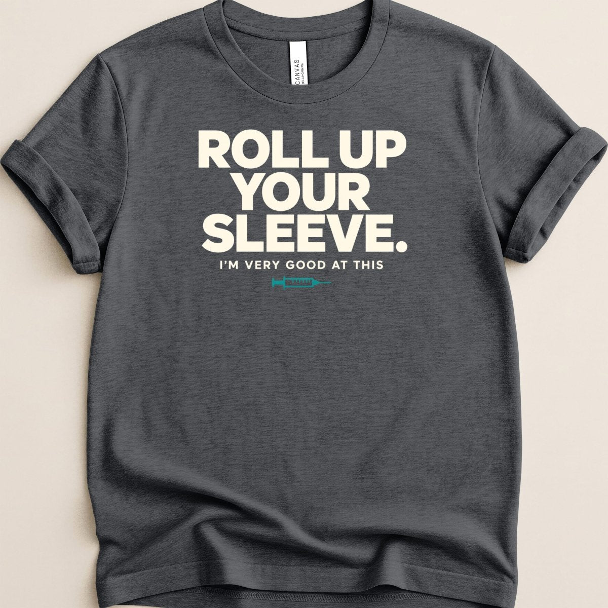 Roll Up Your Sleeve Tee - Adverse Reactions