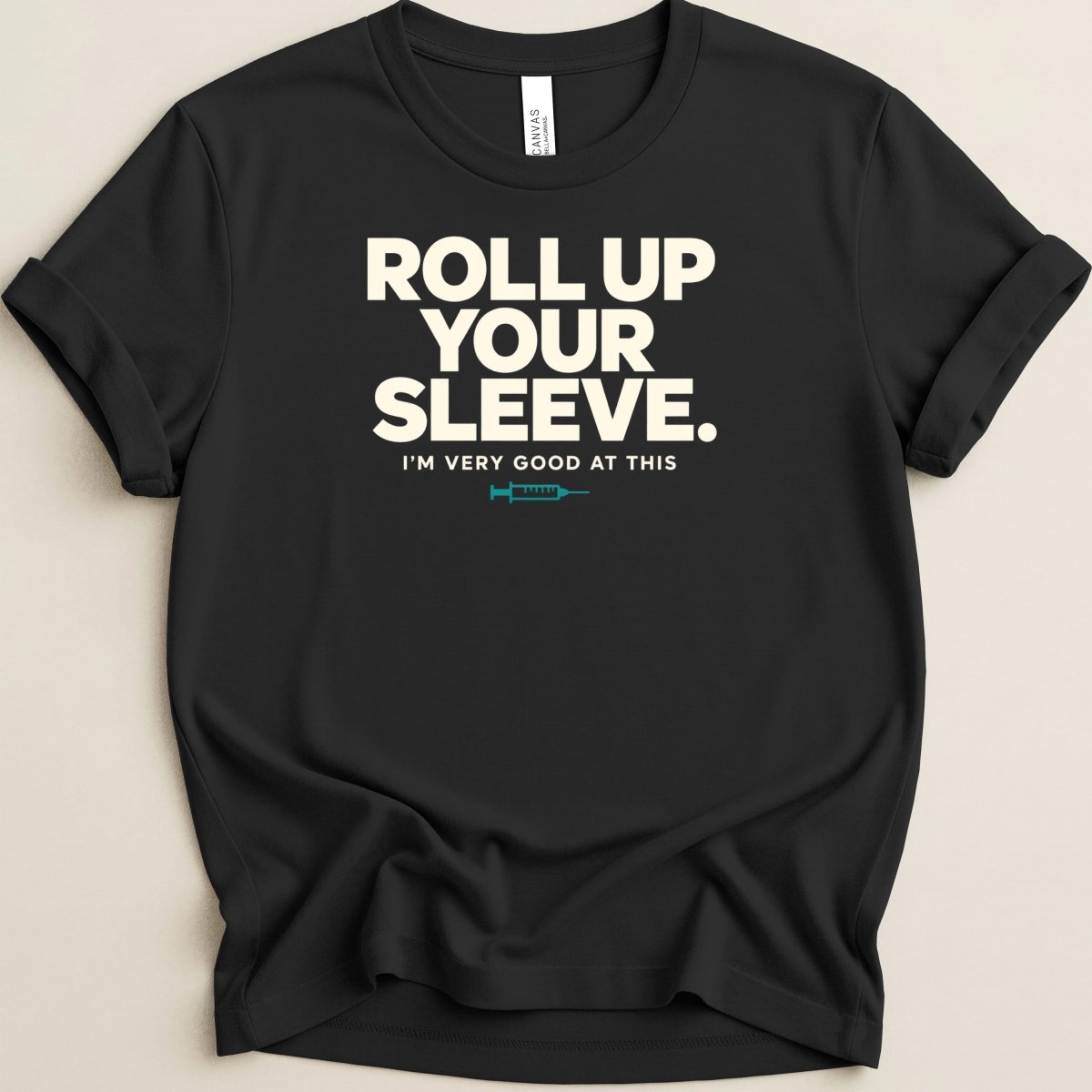 Roll Up Your Sleeve Tee - Adverse Reactions