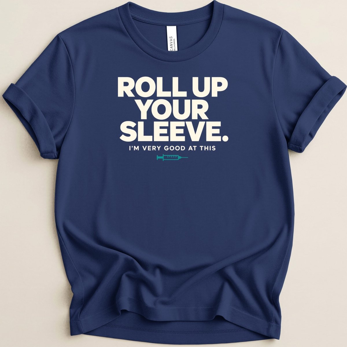 Roll Up Your Sleeve Tee - Adverse Reactions