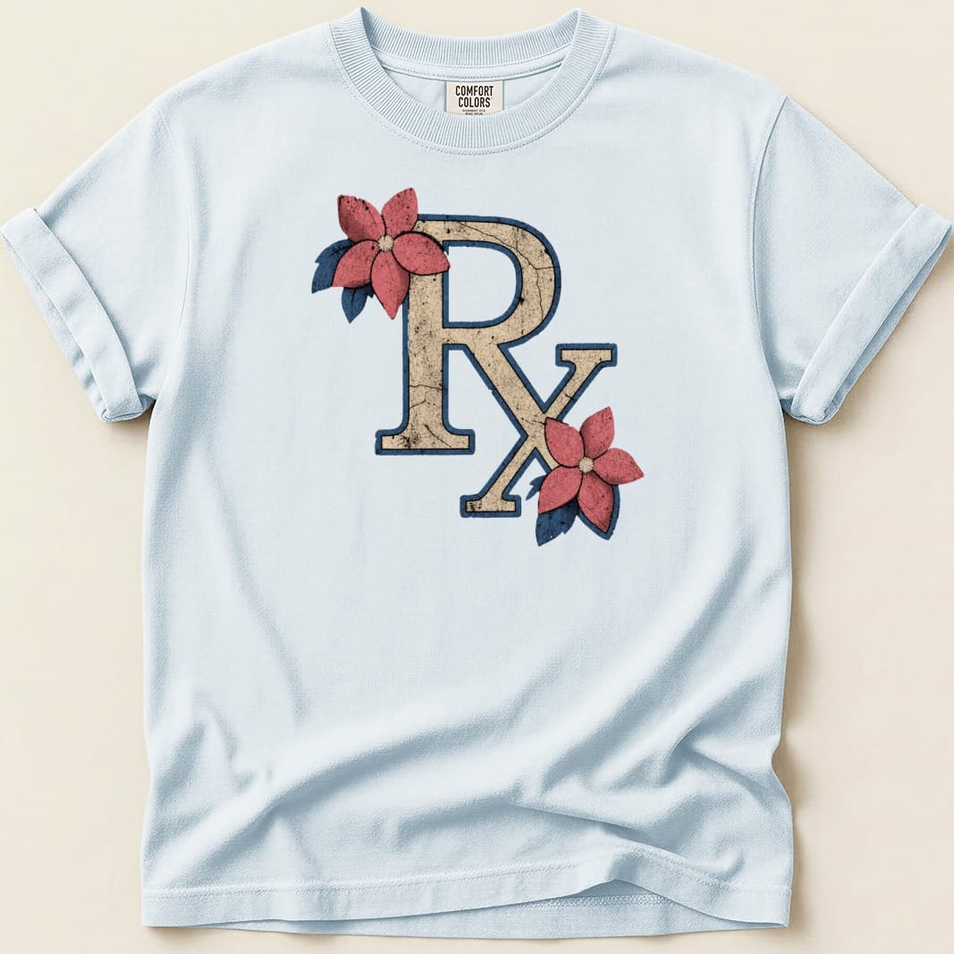 Rx Flowers Tee - Adverse Reactions