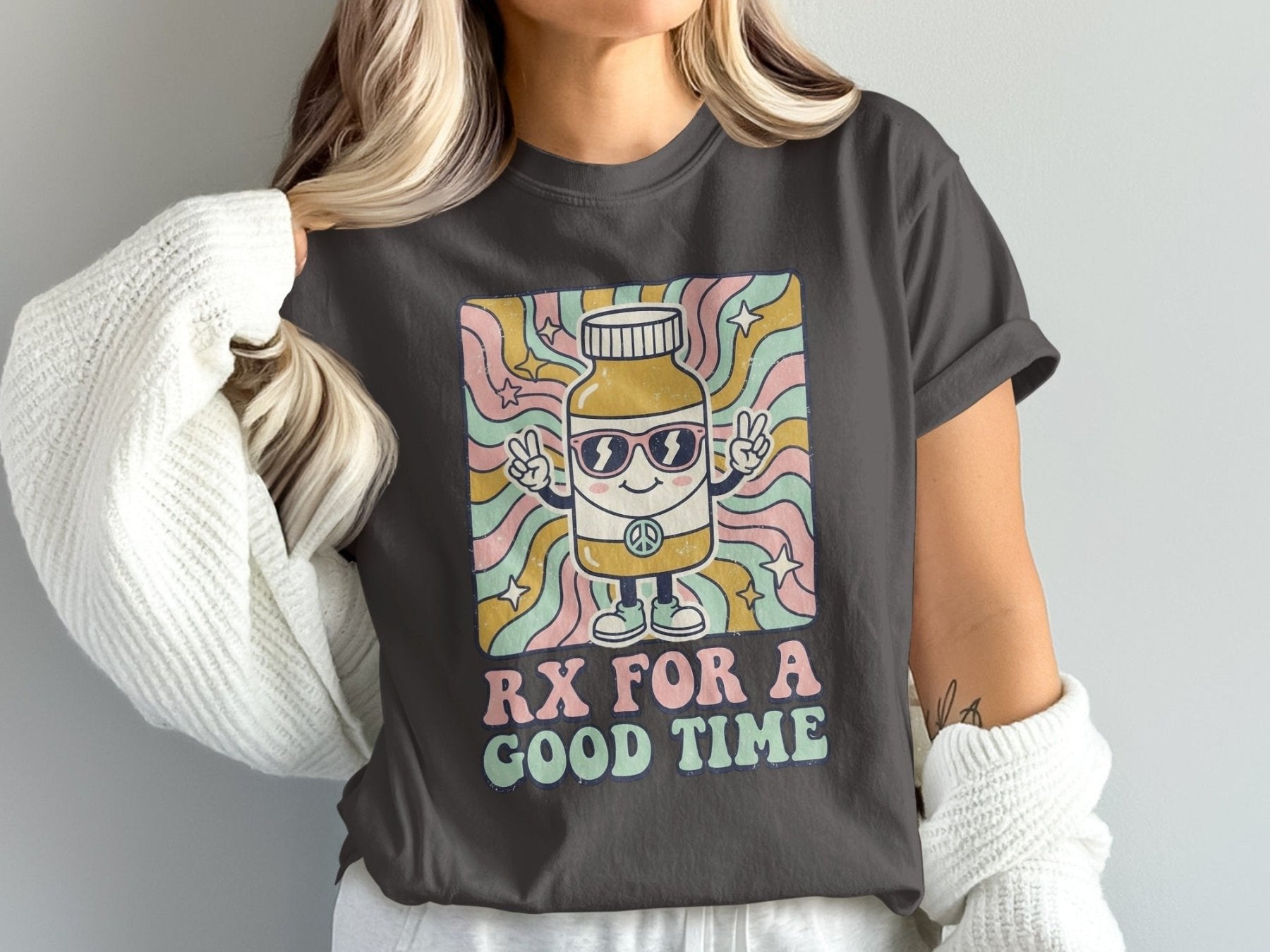 Rx for a Good Time Tee - Adverse Reactions
