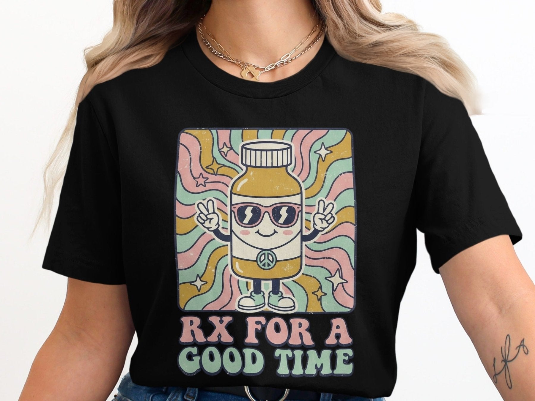 Rx for a Good Time Tee - Adverse Reactions