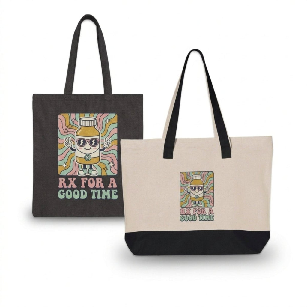 Rx for a Good Time Tote Bag(s) - Adverse Reactions
