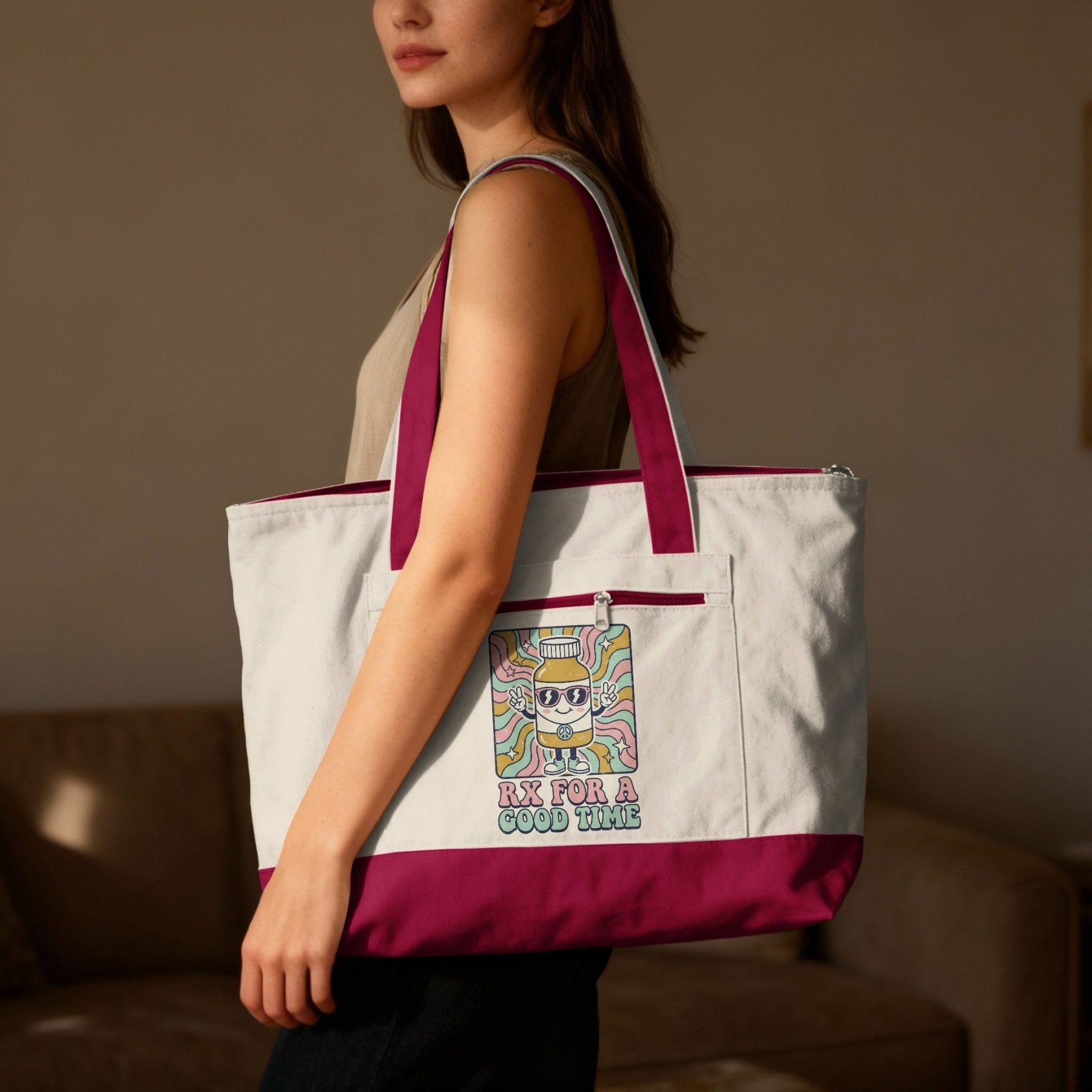 Rx for a Good Time Tote Bag(s) - Adverse Reactions