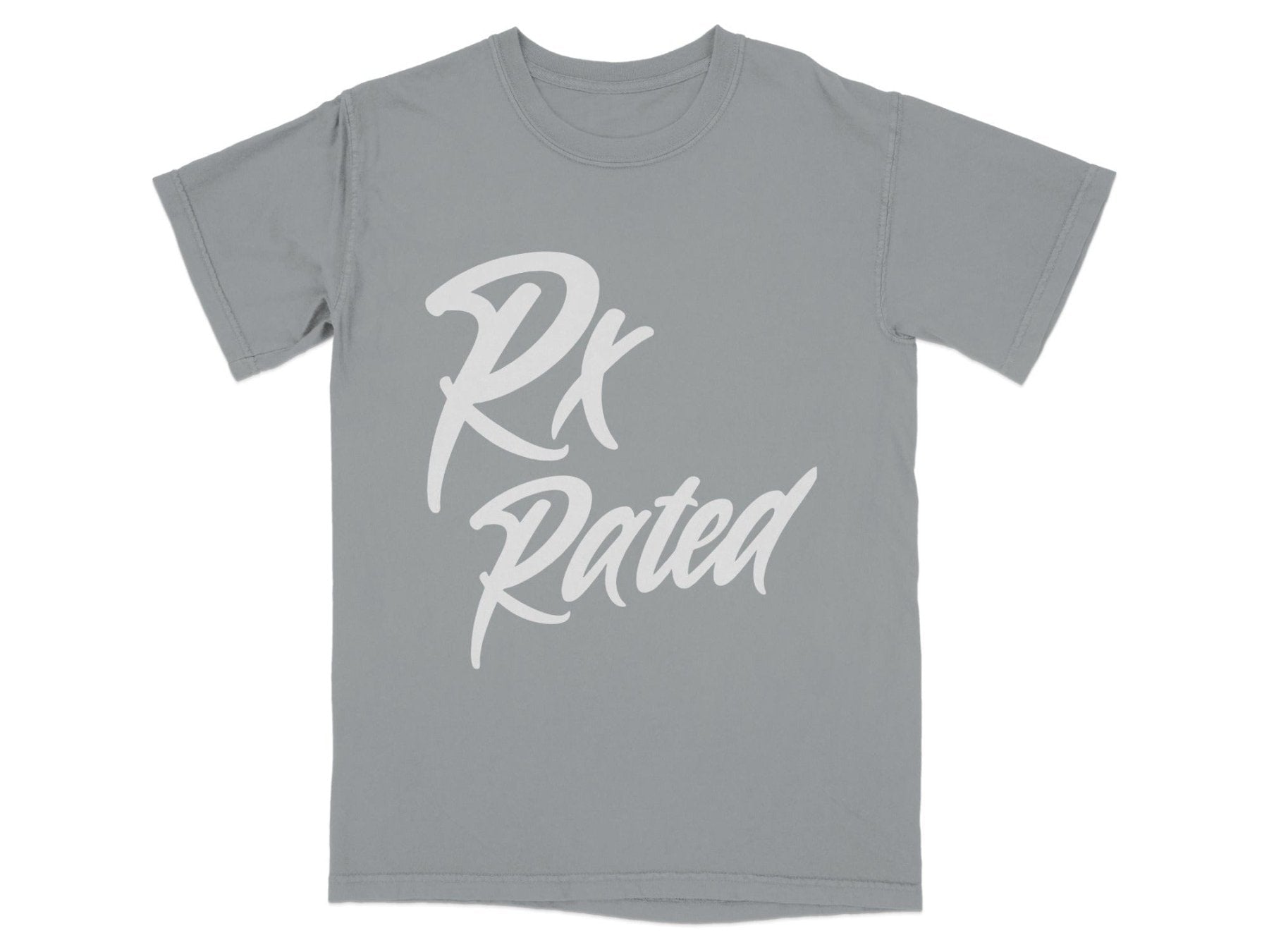 Rx Rated Tee - Pharmacy Apparel for Pharmacists, Techs & Students