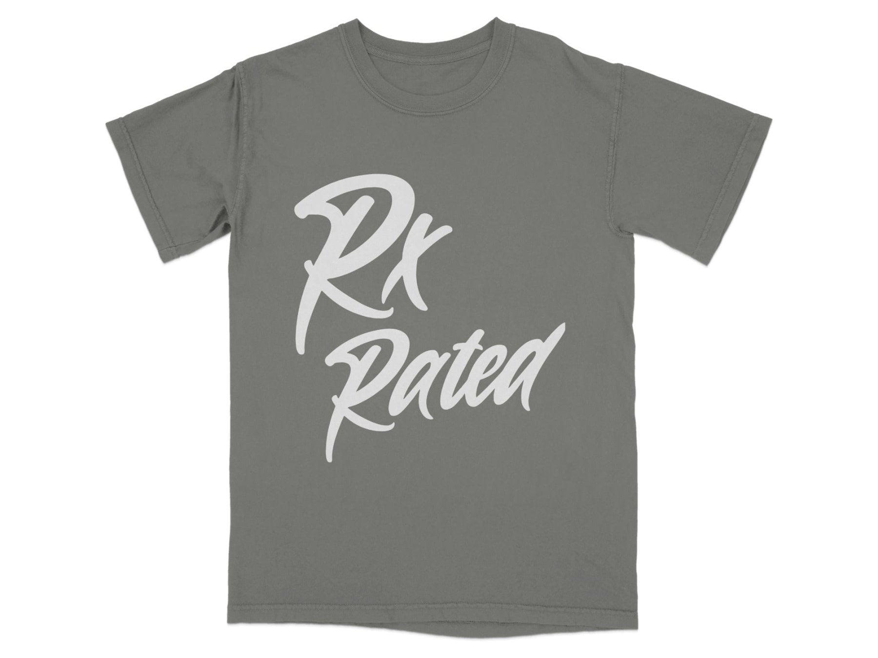 Rx Rated Tee - Pharmacy Apparel for Pharmacists, Techs & Students