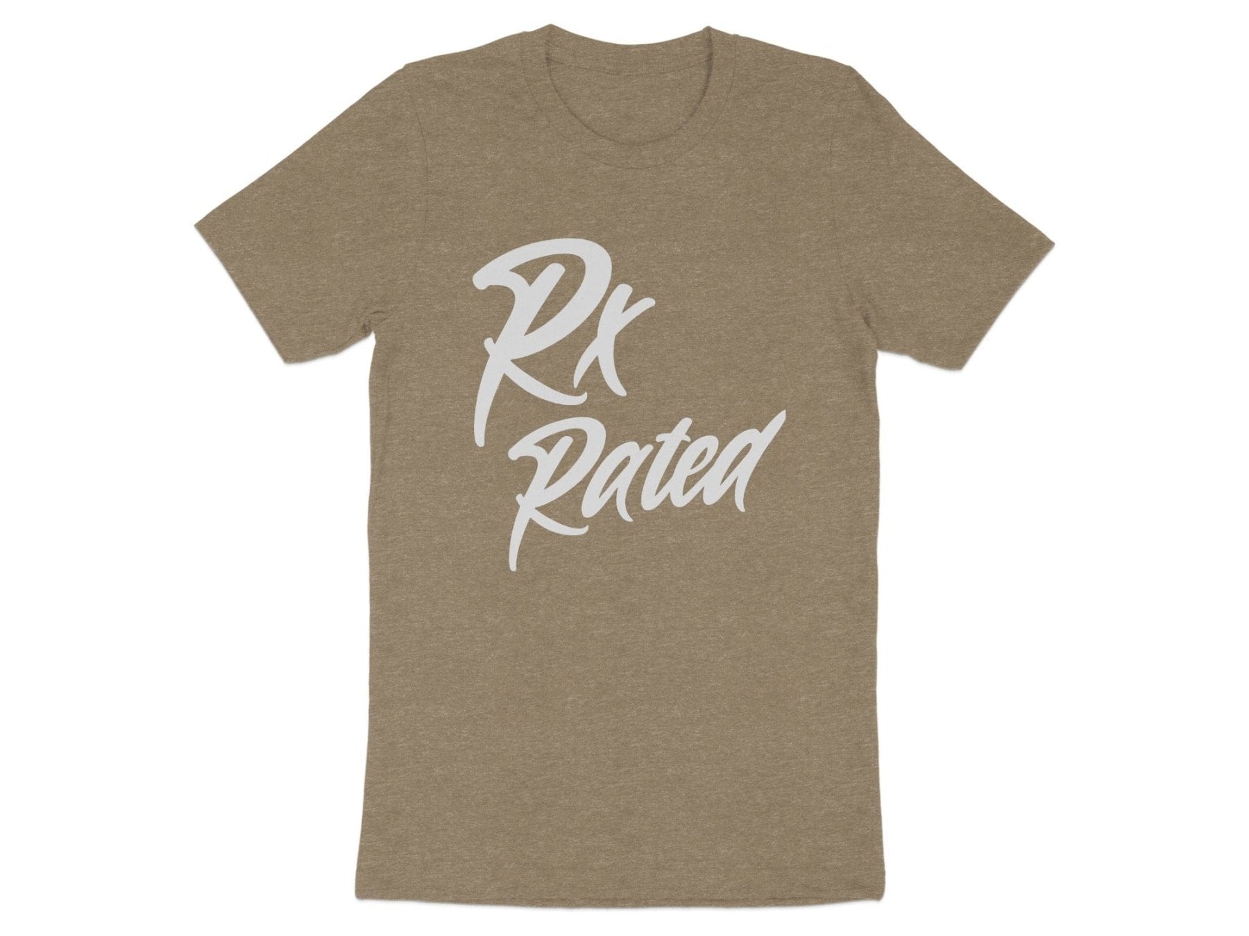 Rx Rated Tee - Pharmacy Apparel for Pharmacists, Techs & Students