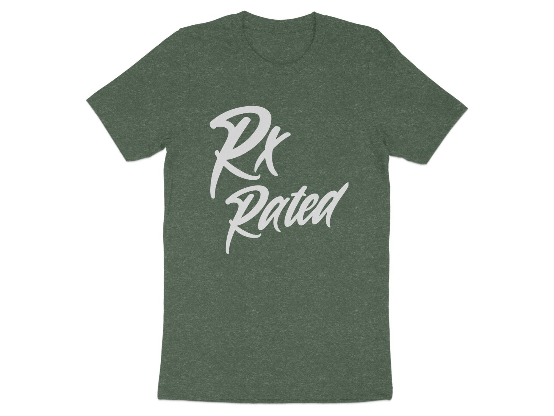 Rx Rated Tee - Pharmacy Apparel for Pharmacists, Techs & Students