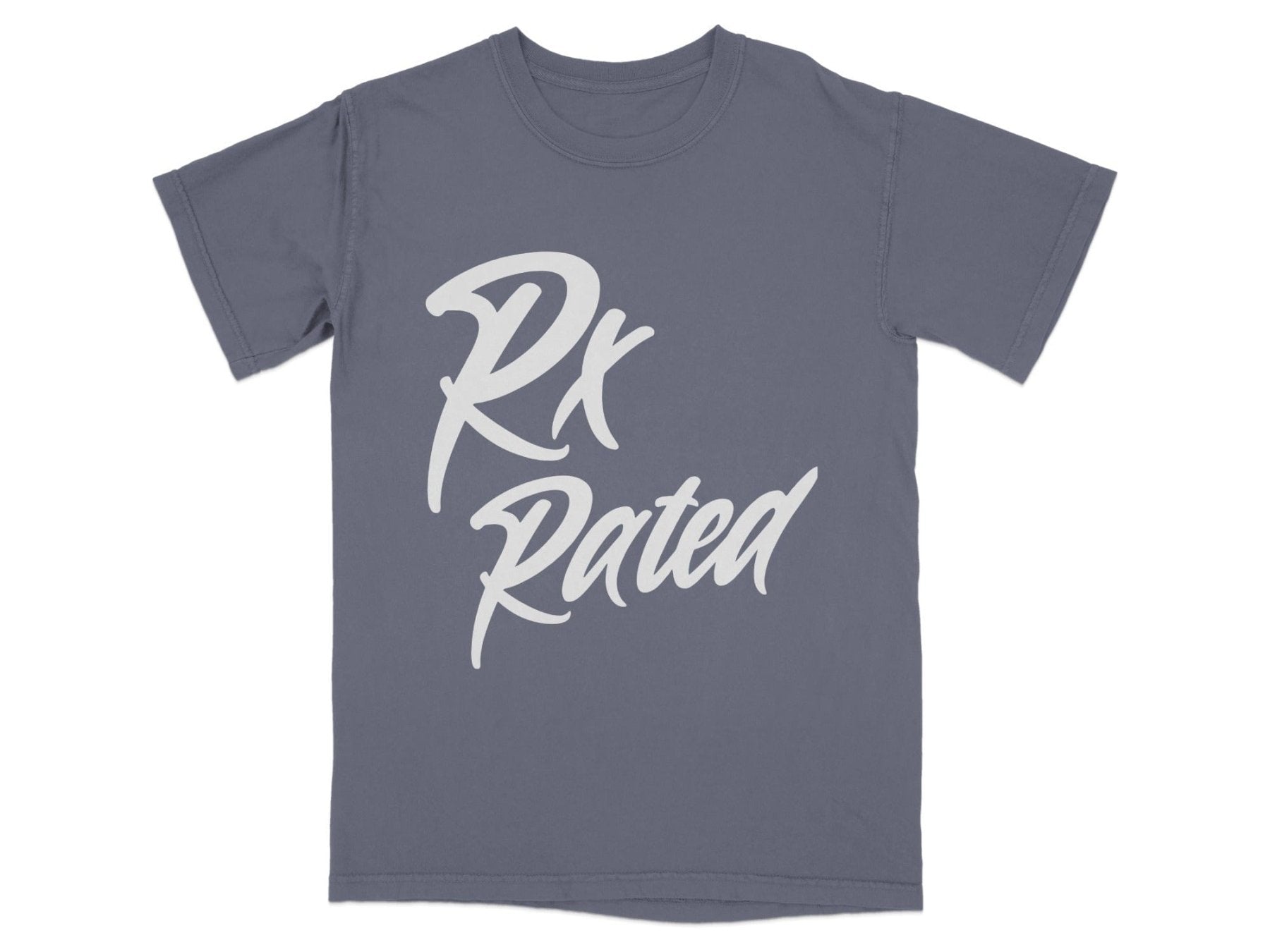 Rx Rated Tee - Pharmacy Apparel for Pharmacists, Techs & Students
