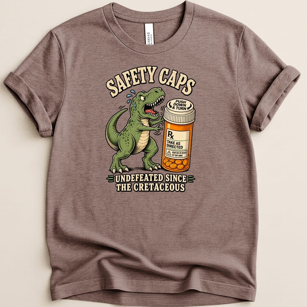 Safety Cap Dino Tee - Adverse Reactions