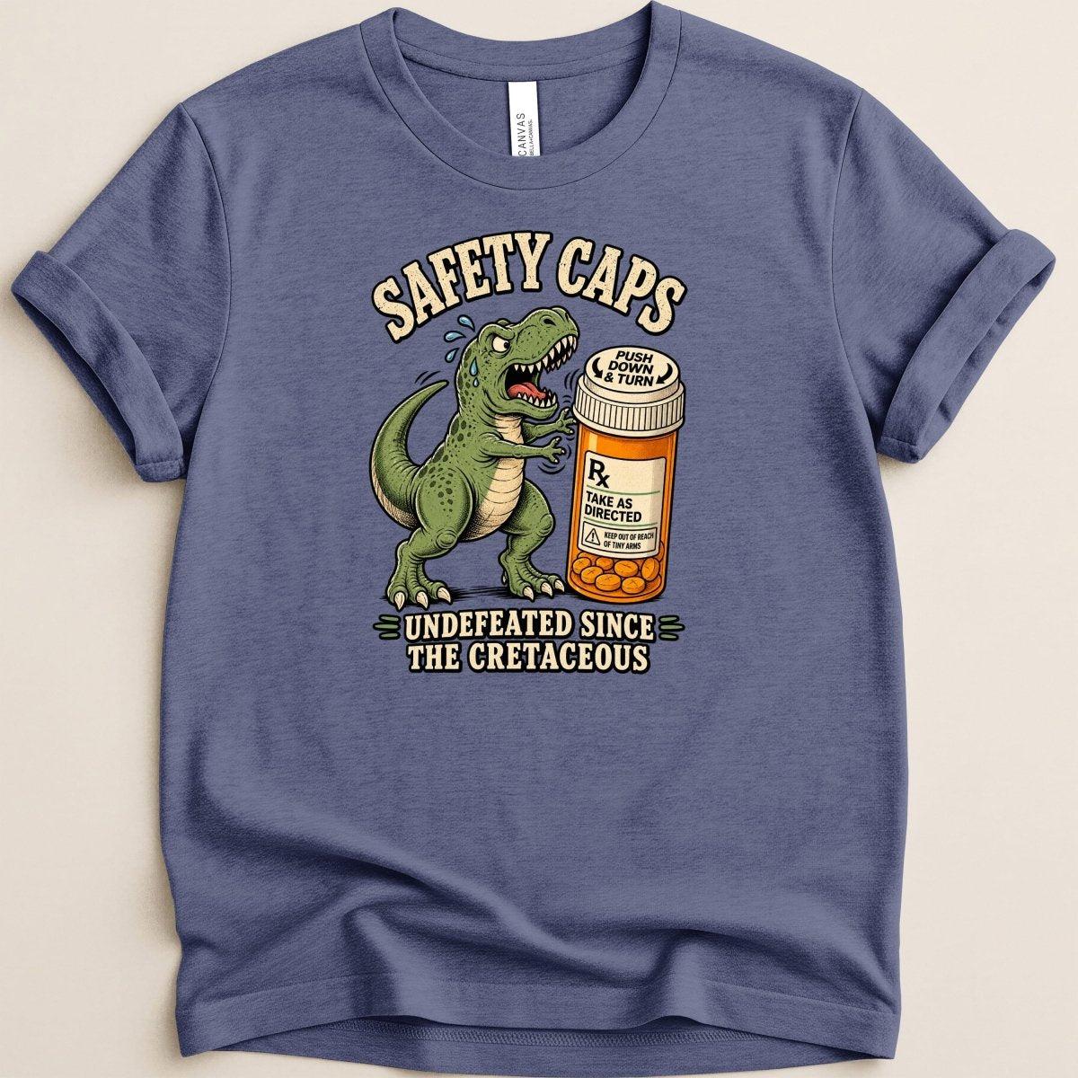 Safety Cap Dino Tee - Adverse Reactions