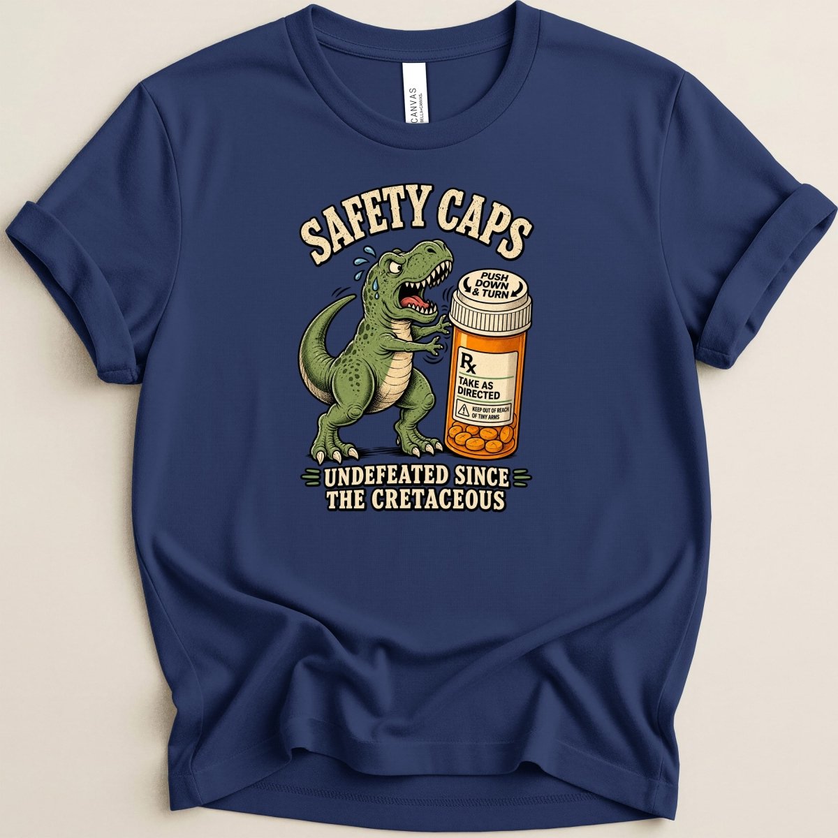 Safety Cap Dino Tee - Adverse Reactions