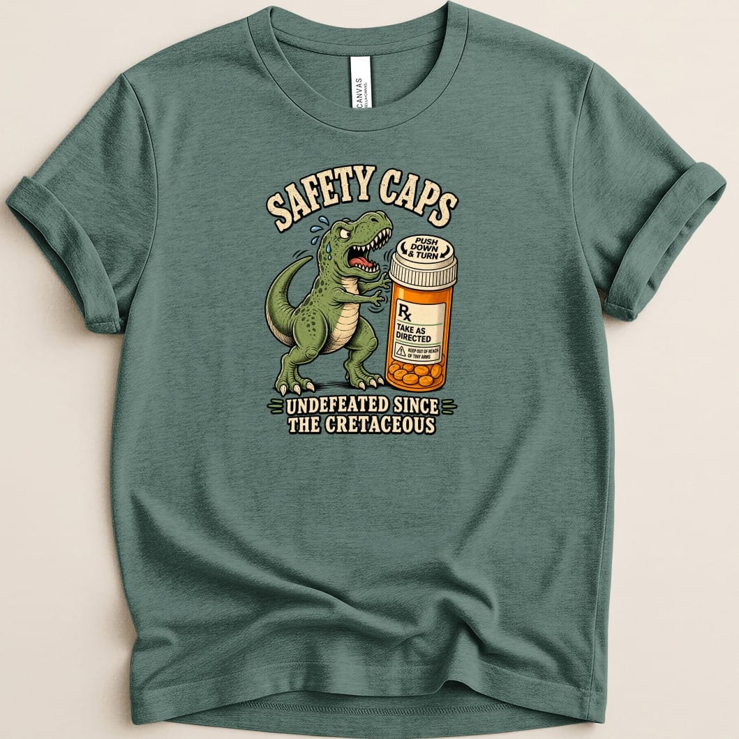 Safety Cap Dino Tee - Adverse Reactions