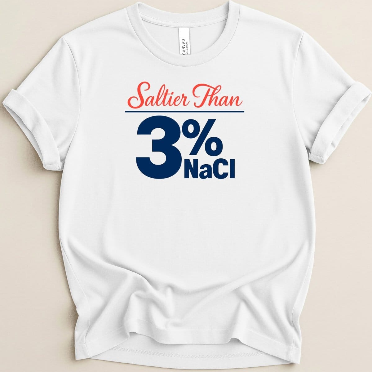 Saltier Than 3% NaCl Tee - Adverse Reactions