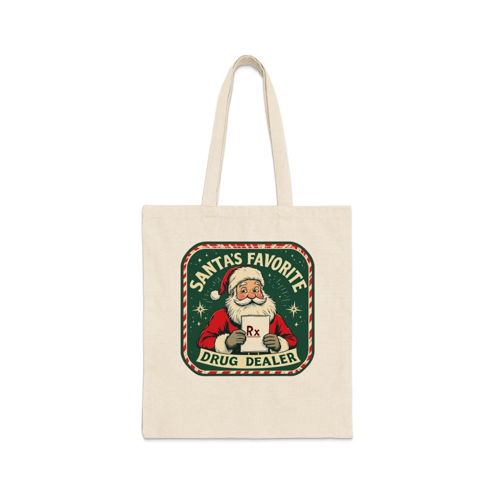 Santa’s Favorite Drug Dealer Tote Bag - Adverse Reactions