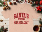 Santa’s Favorite Pharmacist Tee v1 - Adverse Reactions - Pharmacy Apparel for Pharmacists, Techs & Students