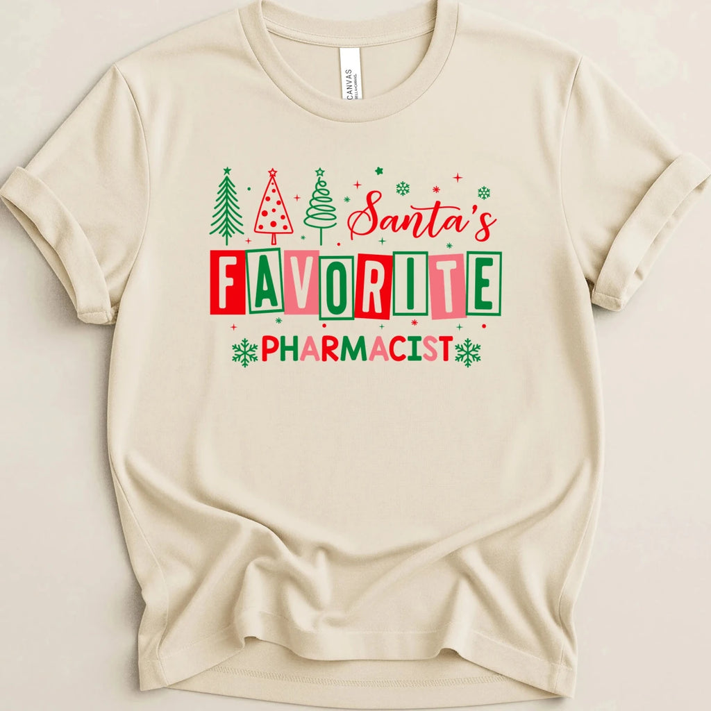 Santa’s Favorite Pharmacist Tee v2 - Adverse Reactions